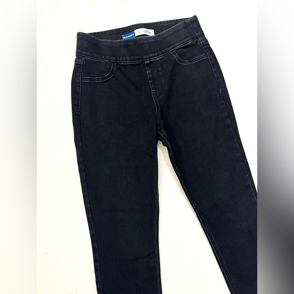 Old Navy Women's Black Mid-Rise Jegging Stretch Waist Size 6 SHORT Jeans - Picture 2 of 15